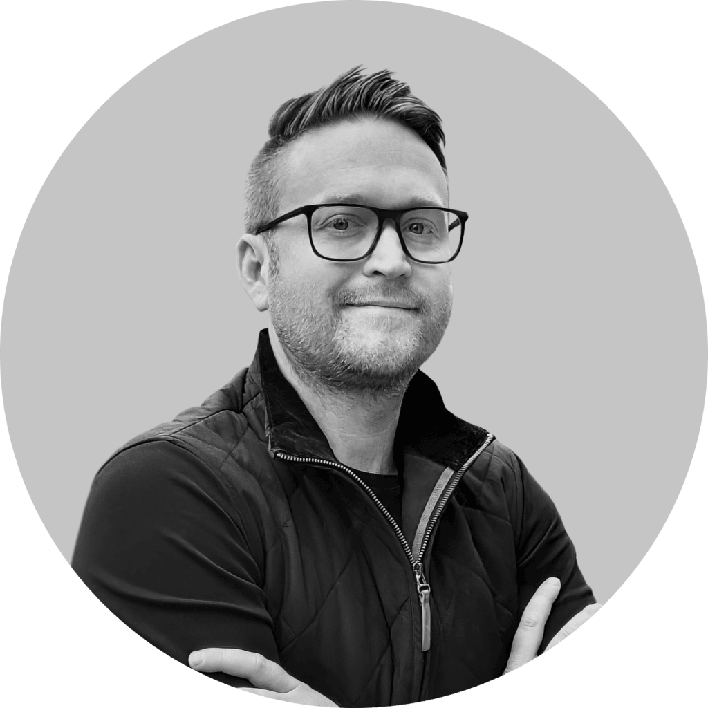 A photo of Chris O'Keeffe, Executive Producer at JAR Audio.