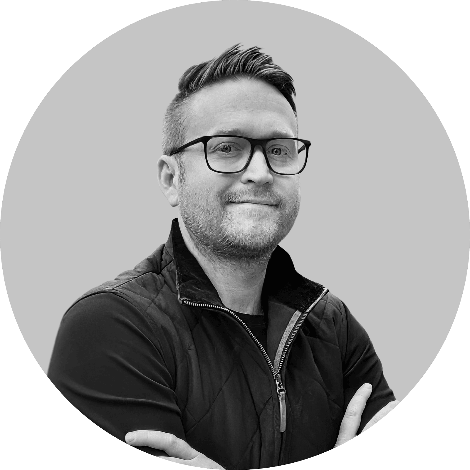 A photo of Chris O'Keeffe, Executive Producer at JAR Audio.