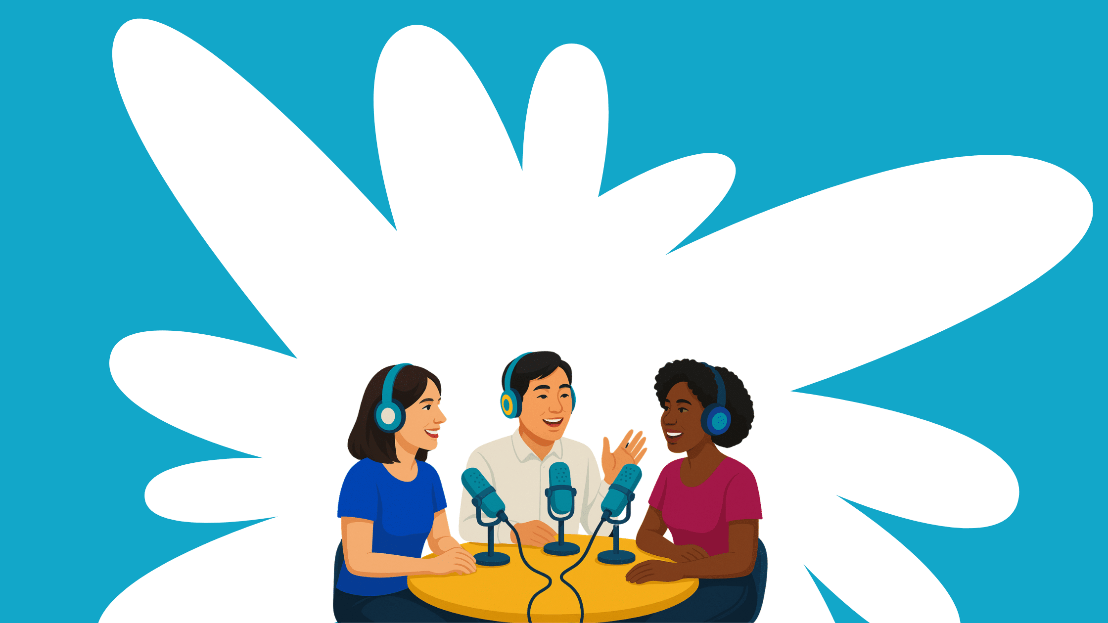 Graphic banner image for blog Unlock Podcast Growth- How Listener Personas Drive Smarter Strategy (and ROI)